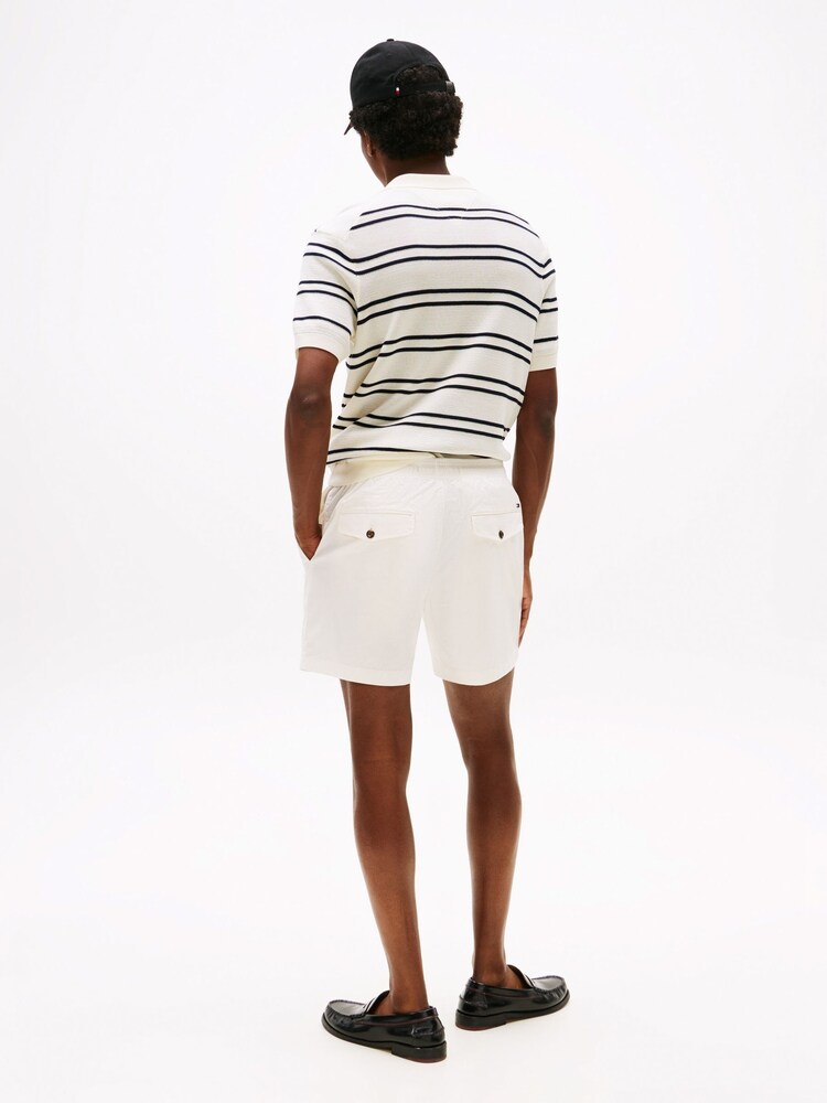 Tommy Hilfiger White Flag Embroidery Shorts - Image 2 of 5
