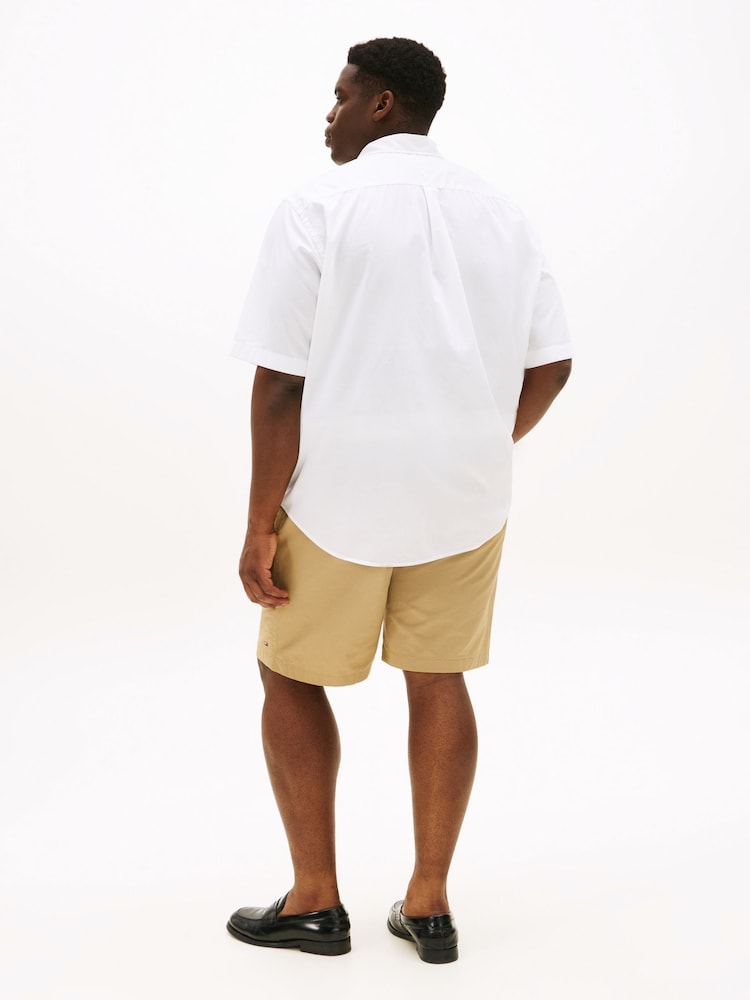 Tommy Hilfiger White Plus Poplin Shirt - Image 2 of 5