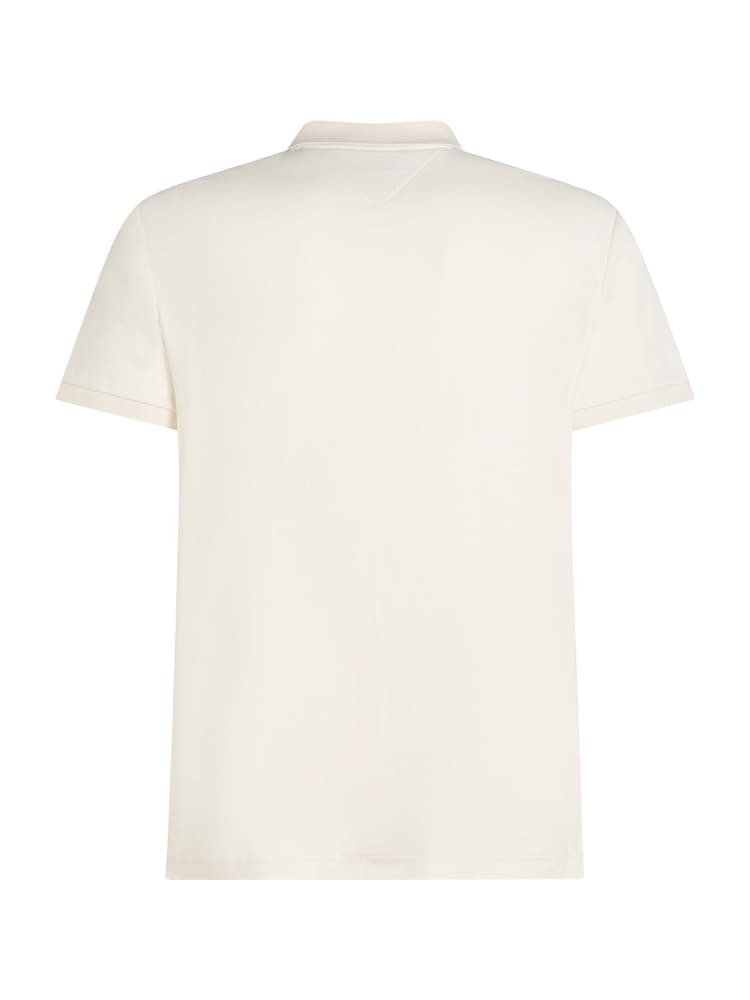 Tommy Hilfiger Cream Regular Fit Polo Shirt - Image 2 of 3