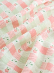 Pink Check Baby Dungarees and Bodysuits Set 2 Piece (0mths-2yrs) - Image 11 of 13