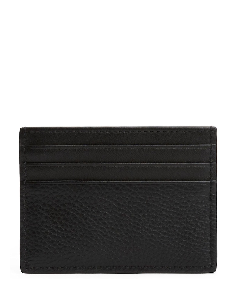 Tommy Hilfiger Black Leather Credit Card Holder - Image 4 of 4