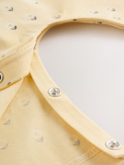 Yellow Ditsy - Baby Jersey Dungarees and Bodysuits Set 2 Piece (0mths-3yrs) - Imagem 7 de 9