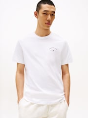 Tommy Hilfiger White Regular Fit Short Sleeve T-Shirt - Image 1 of 5