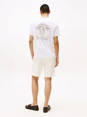 Tommy Hilfiger White Regular Fit Short Sleeve T-Shirt - Image 2 of 5