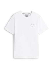 Tommy Hilfiger White Regular Fit Short Sleeve T-Shirt - Image 5 of 5