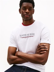 Tommy Hilfiger Logo Crew Neck T-Shirt - Slika 4 iz 5