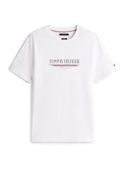 Tommy Hilfiger Logo Crew Neck T-Shirt - Slika 5 iz 5