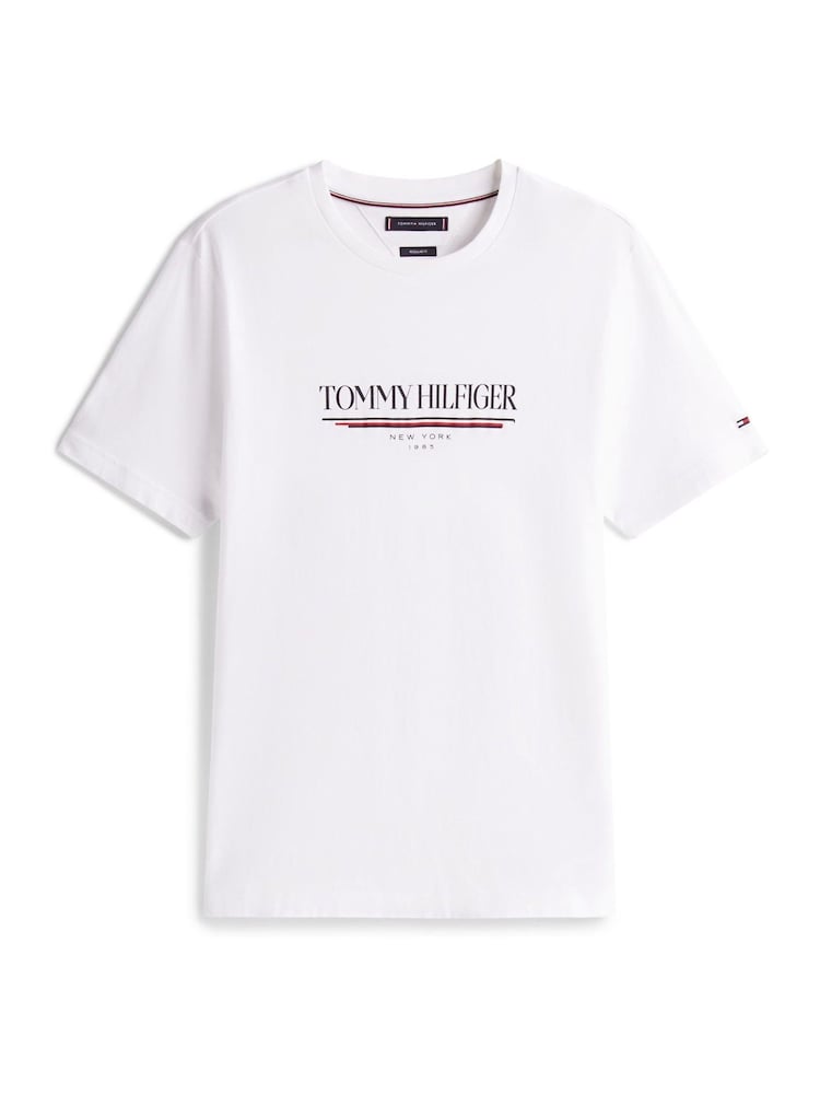 Tommy Hilfiger Logo Crew Neck T-Shirt - Slika 5 iz 5