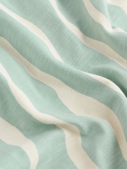 Salbeigrün/Gestreift - Baby Long Leg Jersey Romper (0mths-3yrs) - Bild 8 von 8