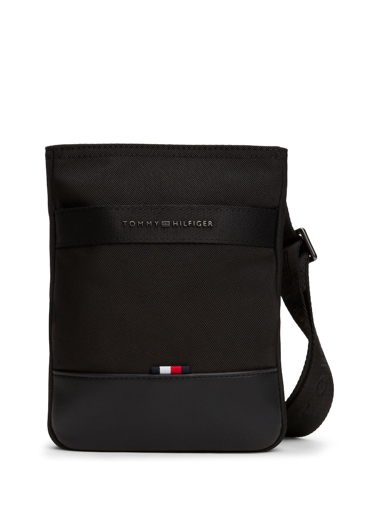 Tommy Hilfiger Black Mini Cross-Body Bag - Image 1 of 5 Tommy Hilfiger Black Mini Cross-Body Bag - Image 1 of 5
