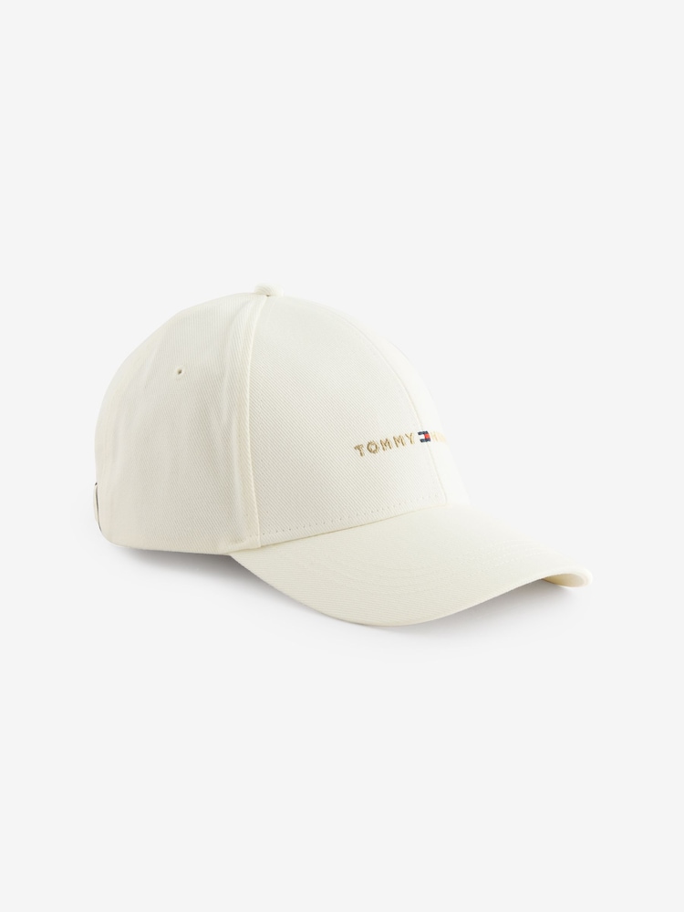 Bela - Tommy Hilfiger Logo Embroidery Baseball Cap - Slika 1 iz 1
