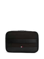 Tommy Hilfiger Metal Logo Mesh Pocket Washbag - Imagem 1 de 4