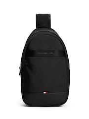 Tommy Hilfiger Black Travel Sling Bag - Image 1 of 5