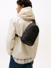 Tommy Hilfiger Black Travel Sling Bag - Image 5 of 5