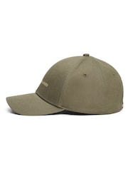 zelena - Tommy Hilfiger Logo Embroidery Baseball Cap - Slika 3 iz 4
