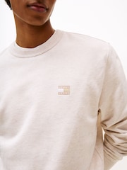 Tommy Jeans Natural Cotton Sweatshirt - Image 4 of 5