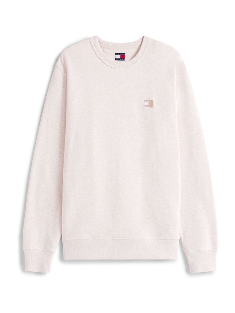 Tommy Jeans Natural Cotton Sweatshirt - Image 5 of 5 Tommy Jeans Natural Cotton Sweatshirt - Image 5 of 5