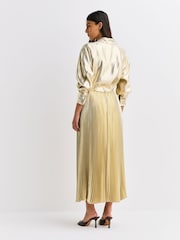 Joseph Gold Essai Skirt Lame - Image 4 of 6