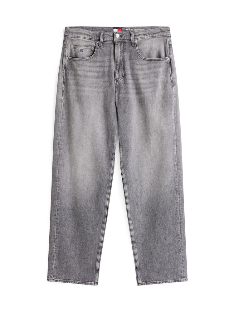 Tommy Jeans Grey Relaxed Straight Jaimie Leg Jeans - Image 5 of 5 Tommy Jeans Grey Relaxed Straight Jaimie Leg Jeans - Image 5 of 5