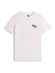 Tommy Jeans Natural Slim Stack Logo T-Shirt - Image 5 of 5