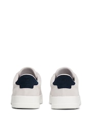 Tommy Hilfiger Grey Suede Chunky Sole Court Trainers - Image 4 of 5