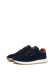 Tommy Hilfiger Blue Suede Hybrid Trainers - Image 3 of 5