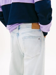 Tommy Jeans Blue Otis Lightweight Regular Straight Leg Jeans - Image 3 of 4