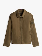 Tommy Hilfiger Green Technical Shacket - Image 6 of 6