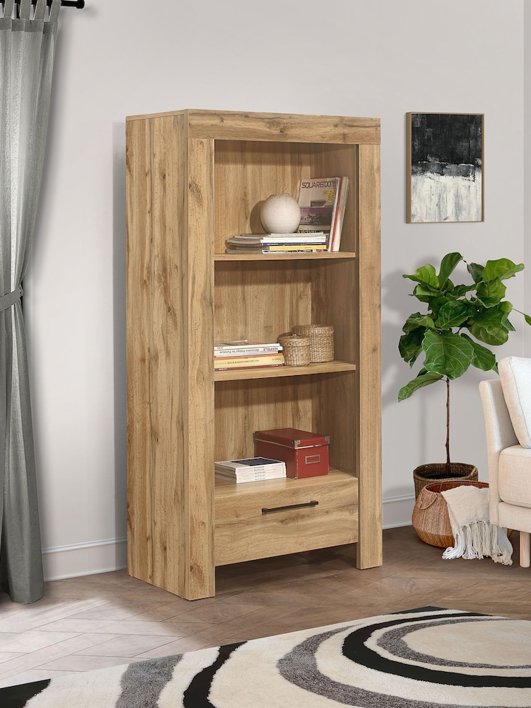 Birlea Oak Compton Bookcase - Image 1 of 3