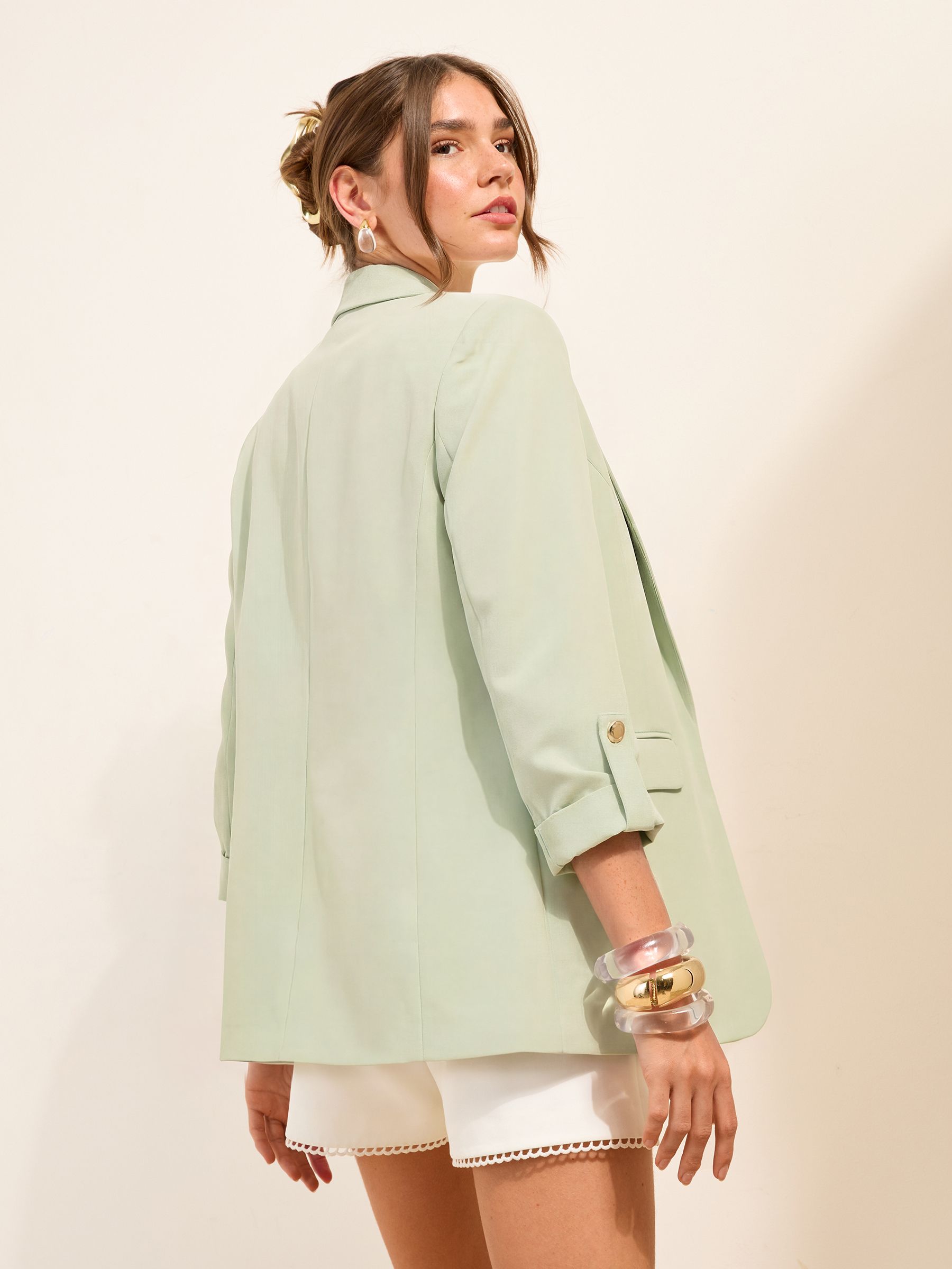 Buy Friends Like These Pistachio Green Edge to Edge Tailored