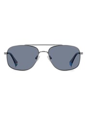 Polaroid Blue Rectangular Sunglasses - Imagen 2 de 6