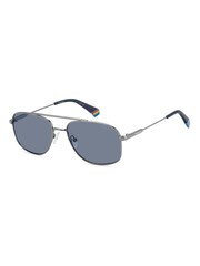 Polaroid Blue Rectangular Sunglasses - Imagen 3 de 6