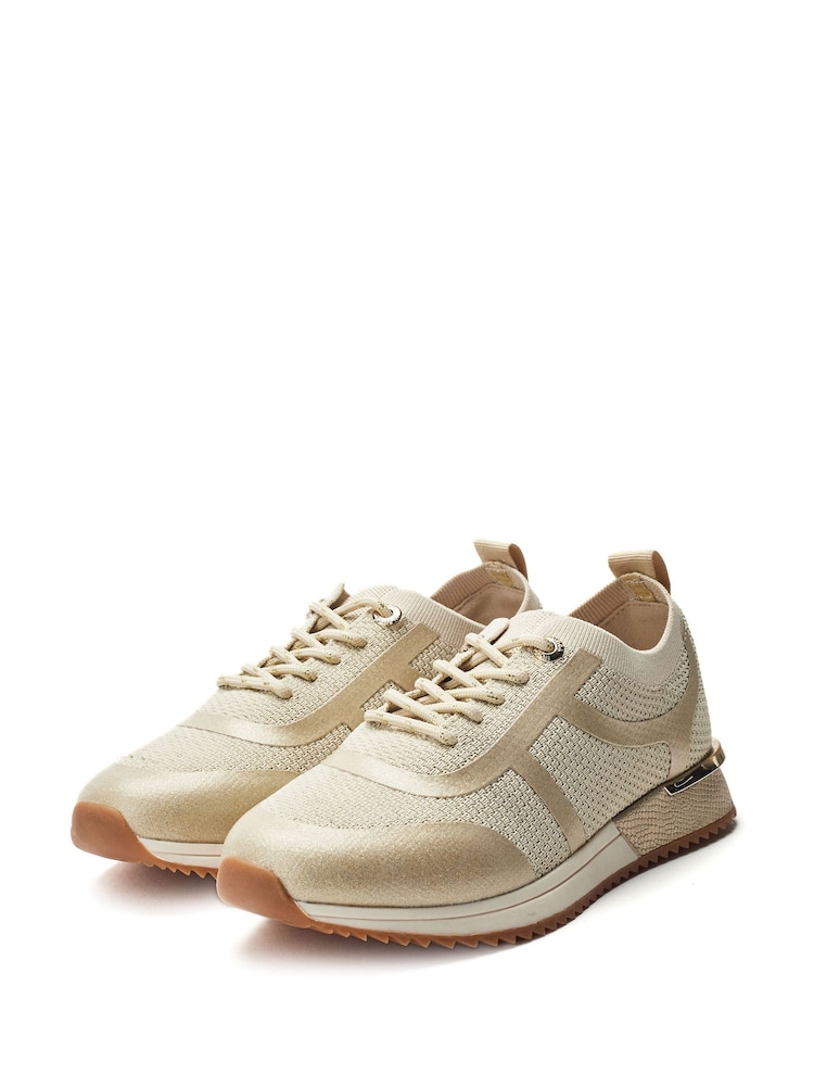 Moda in Pelle Dyonna Lace-Up Knit Trainers - Image 2 of 4