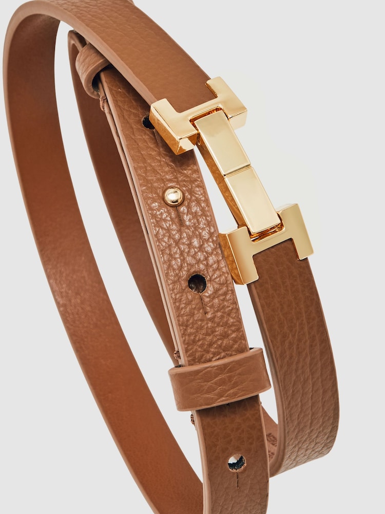 Reiss Tan Hayley Belt - Image 4 of 4