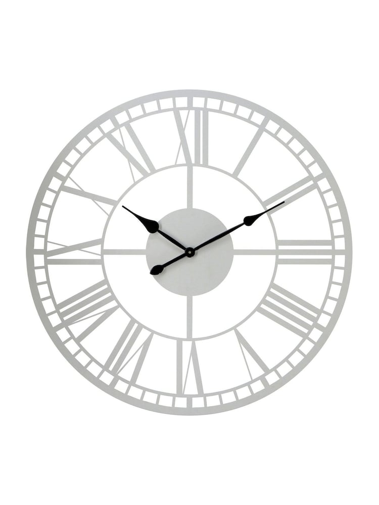 Charles Bentley Grey Malham Skeleton Design Outdoor Wall Clock - Image 6 of 6 Charles Bentley Grey Malham Skeleton Design Outdoor Wall Clock - Image 6 of 6