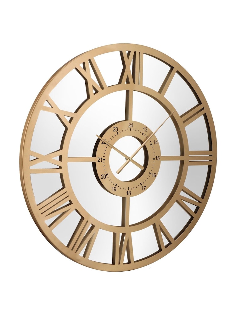 Charles Bentley Bronze Coniston Mirrored Finish Oudoor Wall Clock - Image 6 of 6