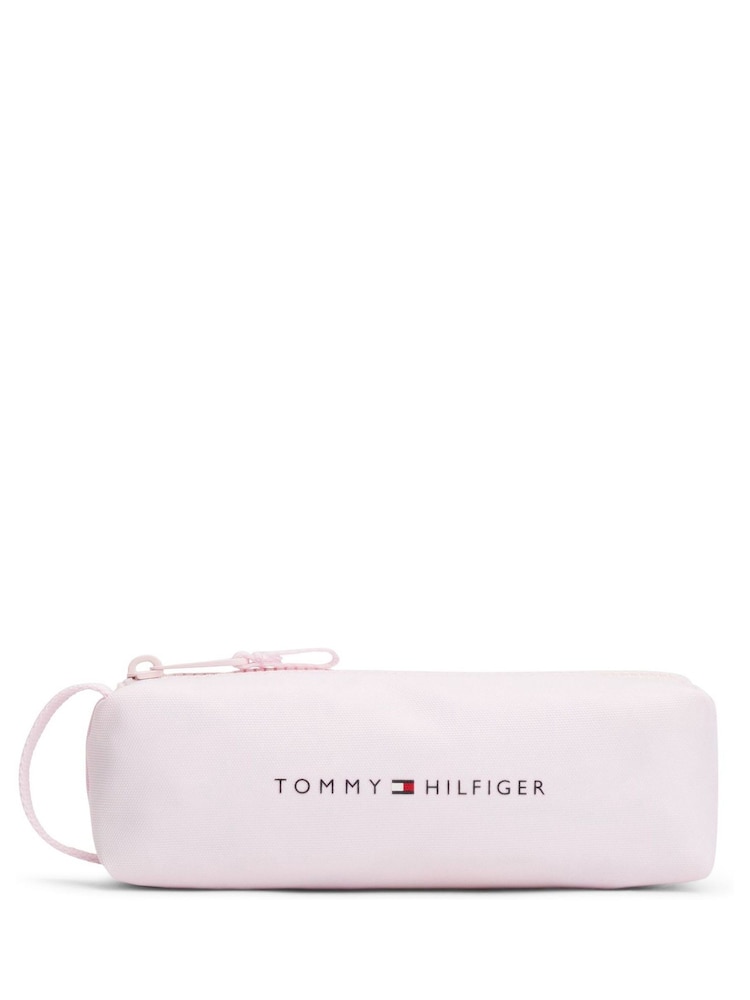 Tommy Hilfiger Pink Kids Essential Logo Pencil Case - Image 1 of 4