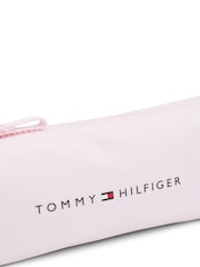 Tommy Hilfiger Pink Kids Essential Logo Pencil Case - Image 4 of 4