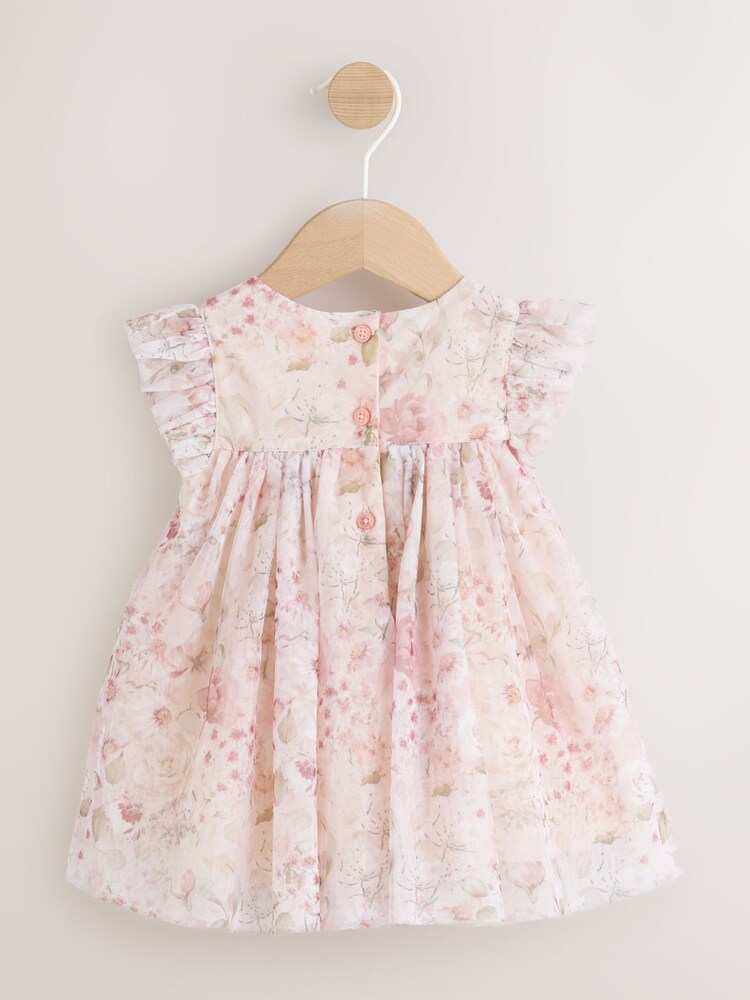 Floral rosa - Baby Mesh Dress (0mths-2yrs) - Imagem 2 de 8