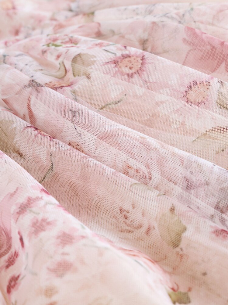 Floral rosa - Baby Mesh Dress (0mths-2yrs) - Imagem 8 de 8