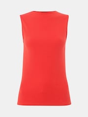 Whistles Alto Neck Rib Detail T-Shirt - Imagen 5 de 5