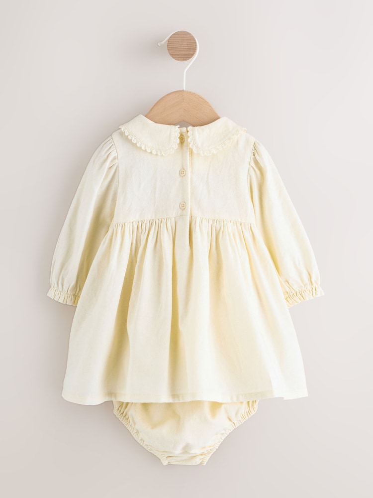 cream infant dress Confetti Baby Dress-Cream