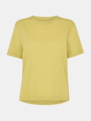 Whistles Green Emily Ultimate  100% Cotton T-Shirt - Image 5 of 5