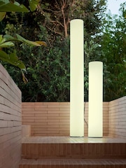 New Garden White Fity 160cm Floor Lamp with Hemp Cable - Image 1 of 6
