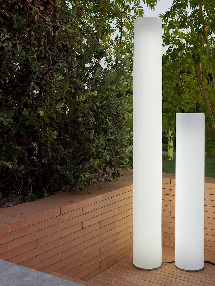 New Garden White Fity 160cm Floor Lamp with Hemp Cable - Image 2 of 6 New Garden White Fity 160cm Floor Lamp with Hemp Cable - Image 2 of 6