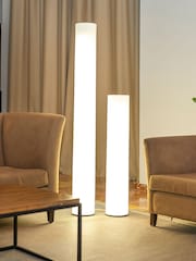 New Garden White Fity 160cm Floor Lamp with Hemp Cable - Image 3 of 6