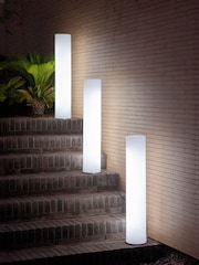 New Garden White Fity 160cm Floor Lamp with Hemp Cable - Image 5 of 6