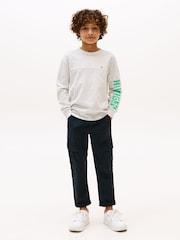 Tommy Hilfiger Logo Graphic Long Sleeve T-Shirt - Bild 3 von 5