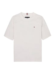 Tommy Hilfiger Flag Embroidery Crew Neck T-Shirt - Bild 4 von 5