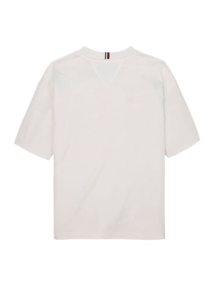Tommy Hilfiger Flag Embroidery Crew Neck T-Shirt - Bild 5 von 5
